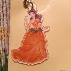 Belle hard plastic new keyring
